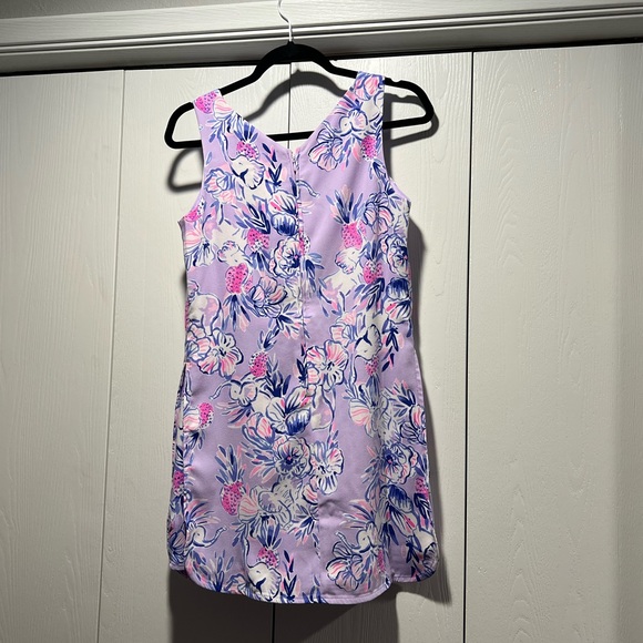 Lilly Pulitzer Ronnie Romper in Light Lilac “Trunks in the Air” - Picture 6 of 15